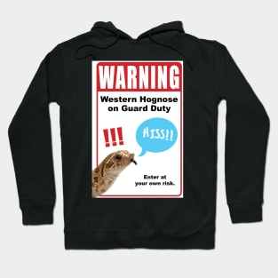 Western Hognose on Guard Duty (variant) Hoodie